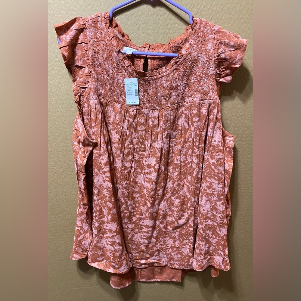 Maurice's Large ruffle top